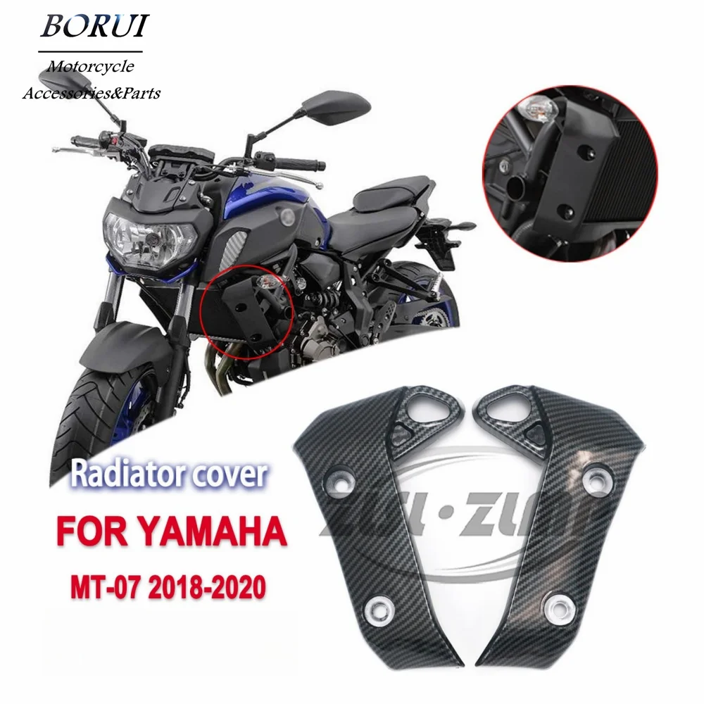 

Suitable for Yamaha MT07 2018-2020 Radiator Cover Water Tank Side Panel Motorcycle Fairing