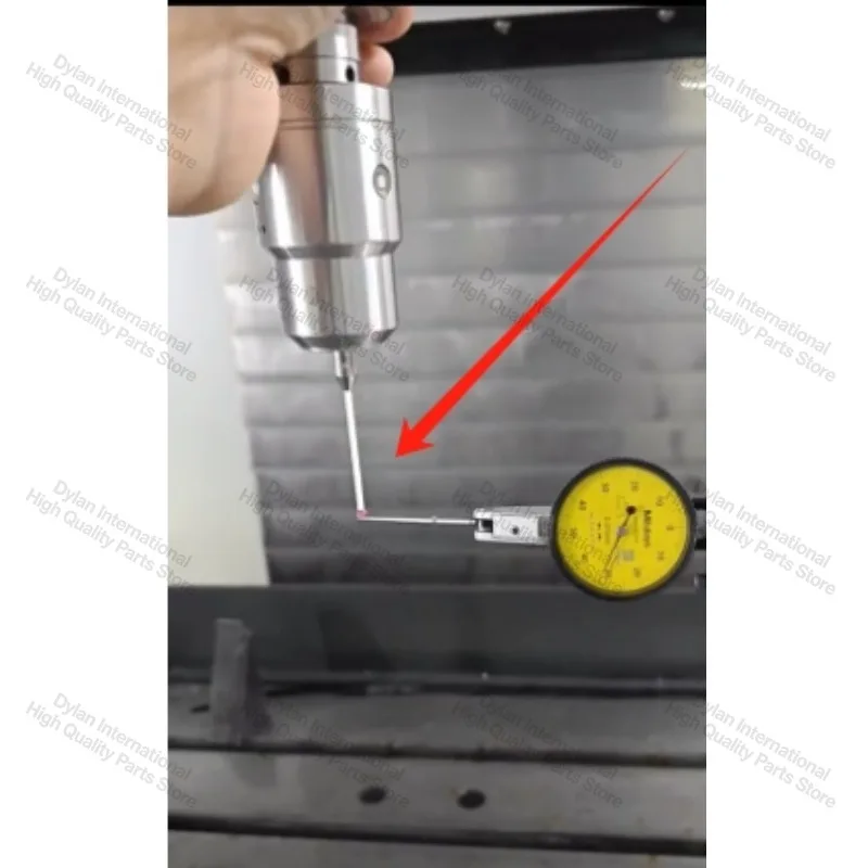1pc 5/6mm OD M4 L100 Threadruby Head Ceramic Styli Rod 3D Three Dimensional Gauge Meter Coordinate Measuring Machine CMM Tip