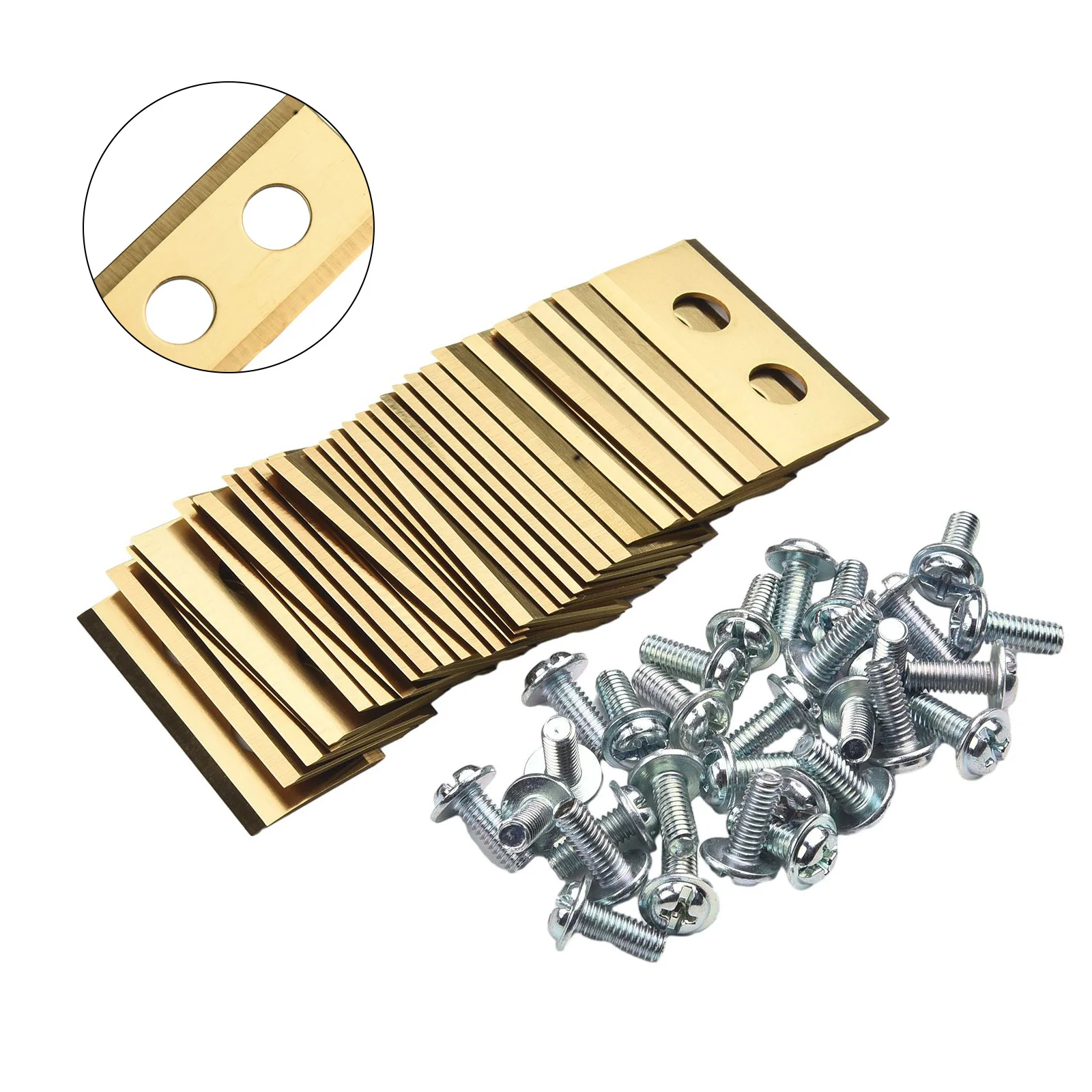 

High Quality Blade Long Service Life Safety Stainless Steel Weather Resistant Sliver Titanium Replacement Blades