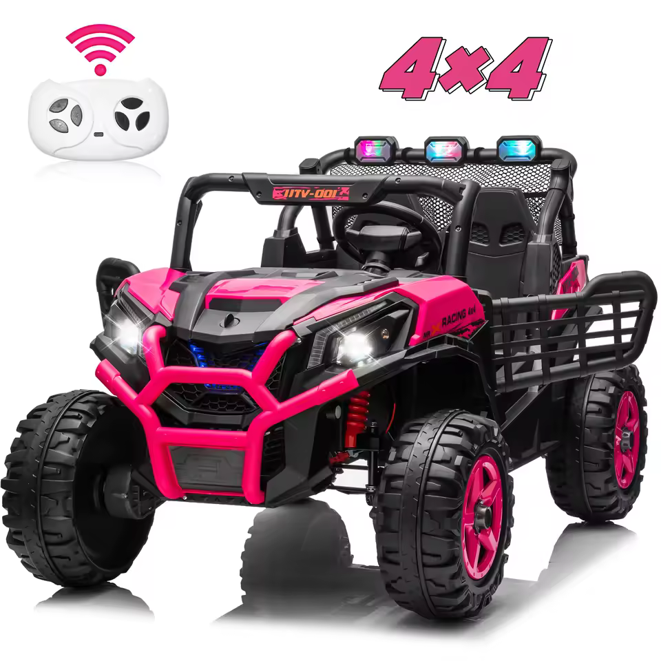 24V XL 2 Seater Ride on Toys Car for Girls