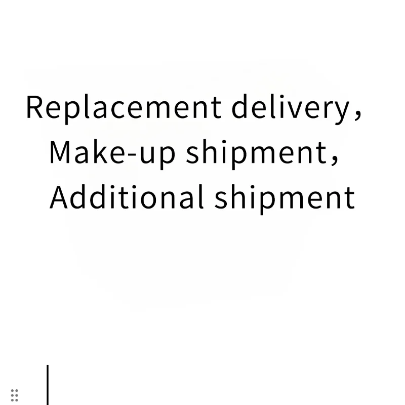 

Shipping cost / Additional Pay on Your Order/ freight charge freight cost Extra Fee