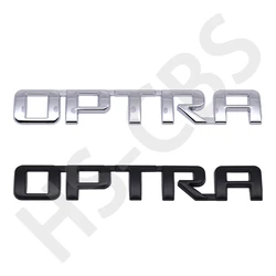 Metal Optra Lettering Emblem Badge For Lacetti Viva Forenza Corvette C8 coupe  Rear Trunk Badge Decal Body Sticker Accessories