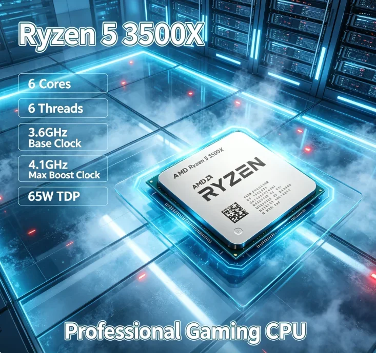 amd-ryzen-5-3500x-gaming-processor-6-core-6-thread-boost-41ghz-32mb-smart-cache-am4-low-heat-stable