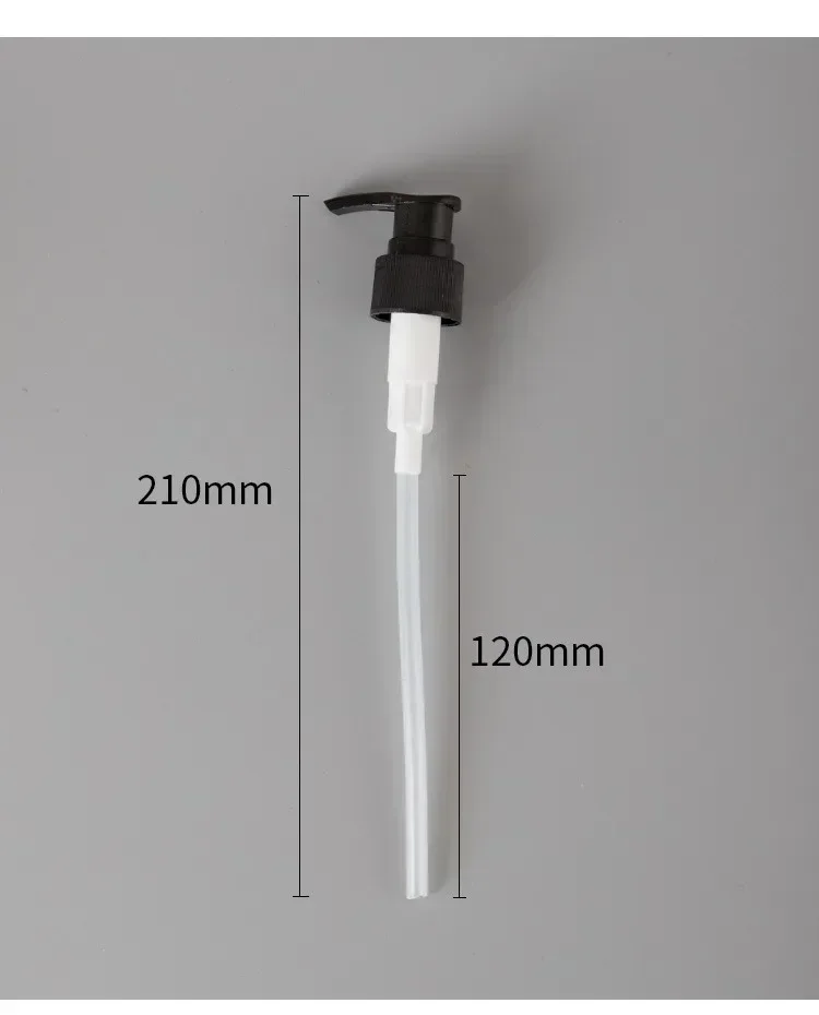10 قطع من موزع الصابون السائل للحمام، مضخة شامبو بديلة يدوية مع أنبوب خزان بلاستيكي للوصول إلى الحمام