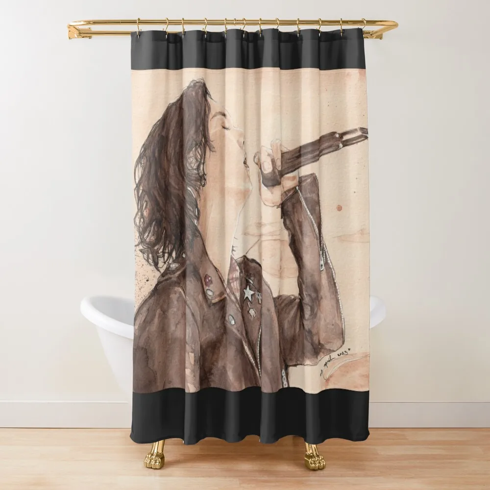 

On the Road Shower Curtain Anti-Mold Waterproof Shower Modern Bathroom Accessories Shower Set For Bathroom Curtain