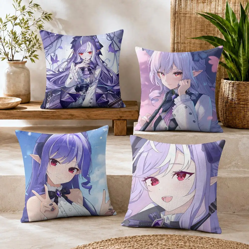 Vivian Banshee Zenless Zone Zero Cushion Cover Coolness Linen Organic Fabric Sofa Pillow Case Double-Sided Printing Home Decor