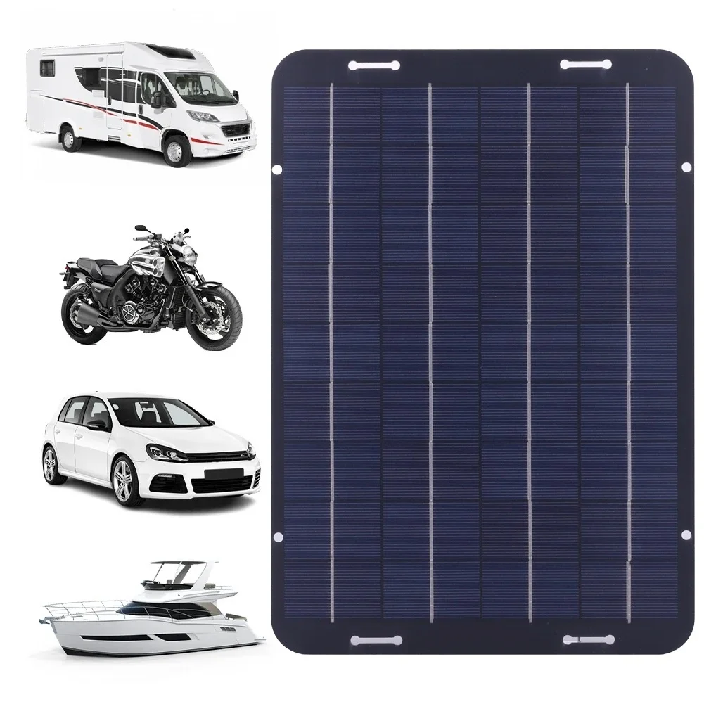 For Outdoor Travel 60W Solar Panel Blue USB-PD Compatible 21.6V Open Circuit Voltage 0.55A Short Circuit Current
