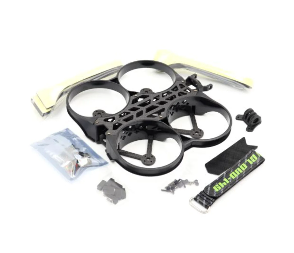 Frame Kit Cloud-149 V2 Carbon Fiber Frame 133mm Wheelbase 3 Inch for Reptile CineWhoop RC FPV Racing Drone Kit