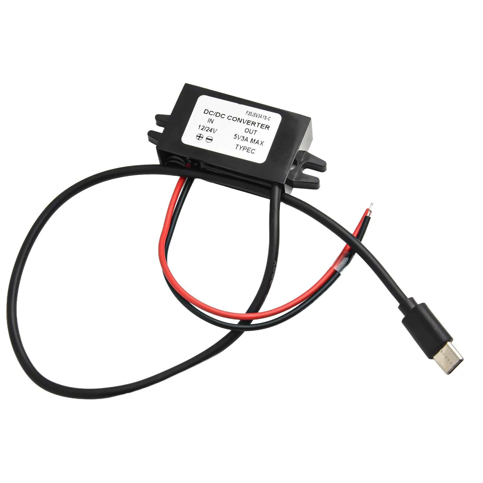 12V/24V To 5V USB C 5A 25W DC Converter Step-down Module Power Charging Adapter Instrument Parts Accessories           New