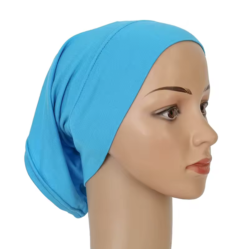 Cotton Modal Inner Hijab Undercap Muslim Turban Islam Underscarf Hijab Bonnet Soft Stretch HIjabs Tube Cap Turbante Mujer Hat - Image 30