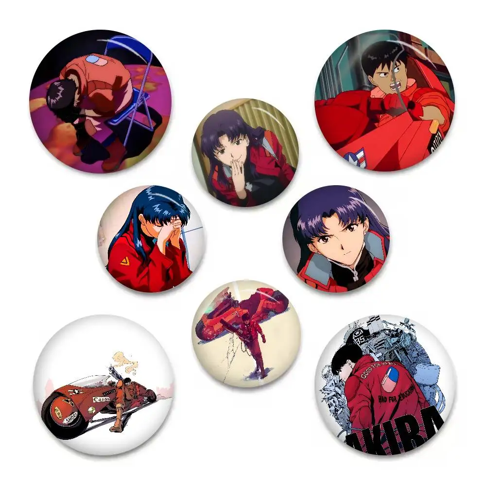 Anime-AkiraS Anime Brooches Cute Cartoon Badge Jacket Jeans Lapel Pin Gift Accessorie