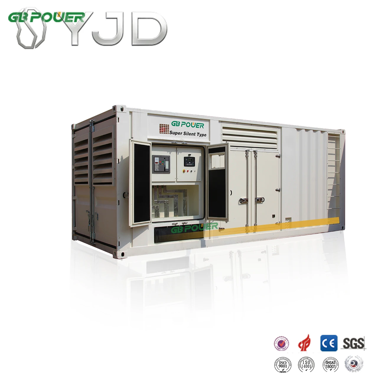 Generac Generators Container Type diesel Generator Set 1250KVA Super Silent Type Ats Free Power Generator
