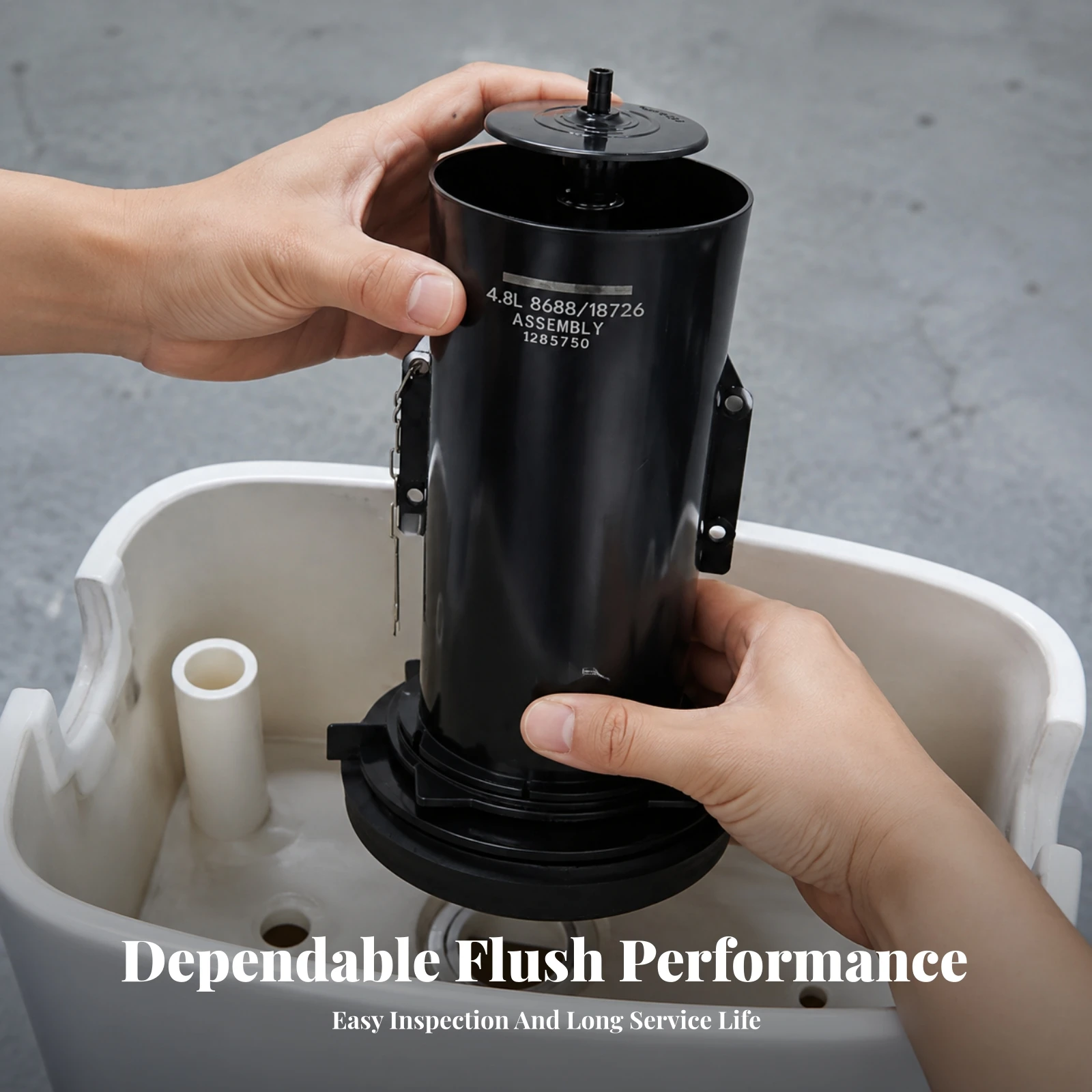 Flush Valve Assembly with Flapper and Chain Reliable Toilet Flush Valve with Chain Universal Compatibility Hasslecomplimentary