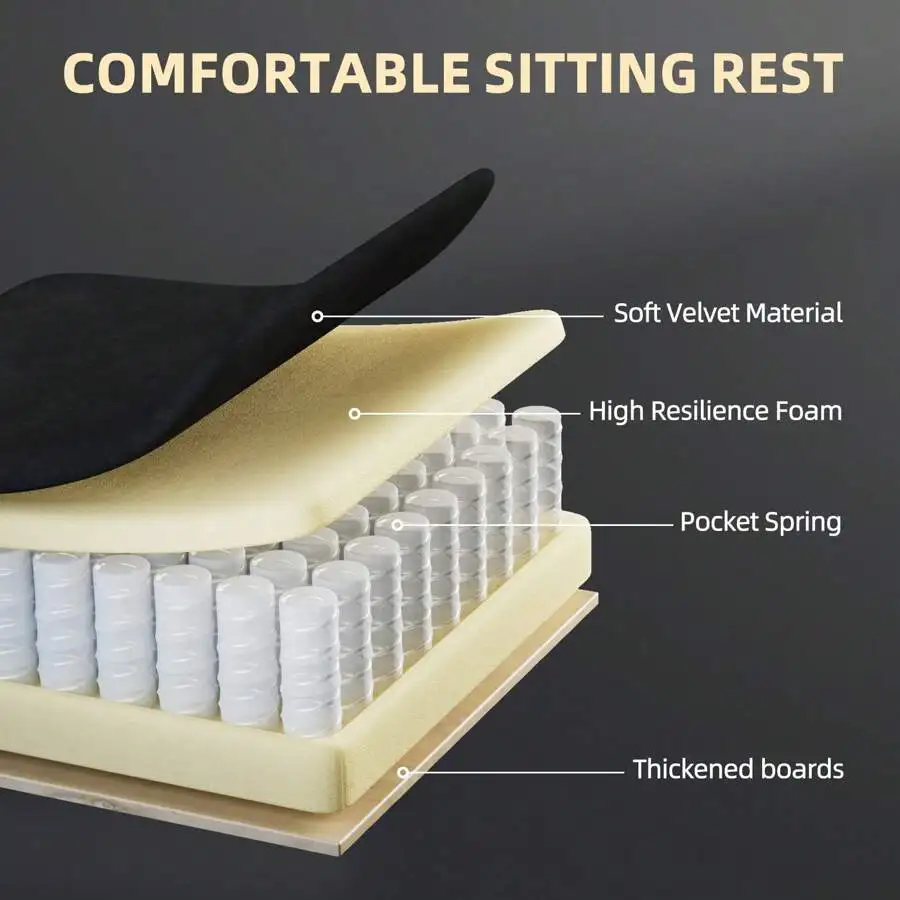 High Back Gaming Chair, Ergonomic Gamer Chair For Adult view 4