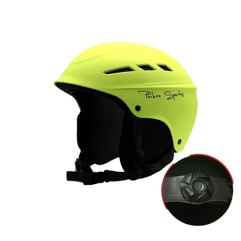 Cascos de esquí para niños y adultos, cascos de seguridad extraíbles para exteriores, esquí y nieve, protectores auditivos para deportes, ciclismo y snowboard