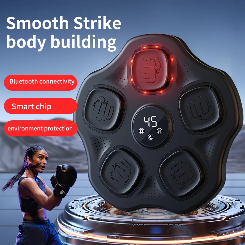 

Smart Music Boxing Machine Home Wall Target Children's Strike Reaction Indoor Electronic Target Sanda Training Device