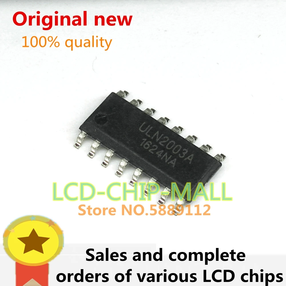 6pcs/lot   ULN2003A  ULN2003  SOP IC CHIPS IN STOCK