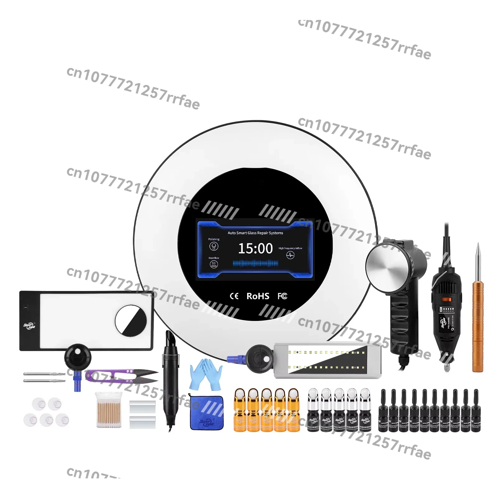 

Professional High-tech Windshield Repair Kits Are Easy To Repair Chips, Cracks,