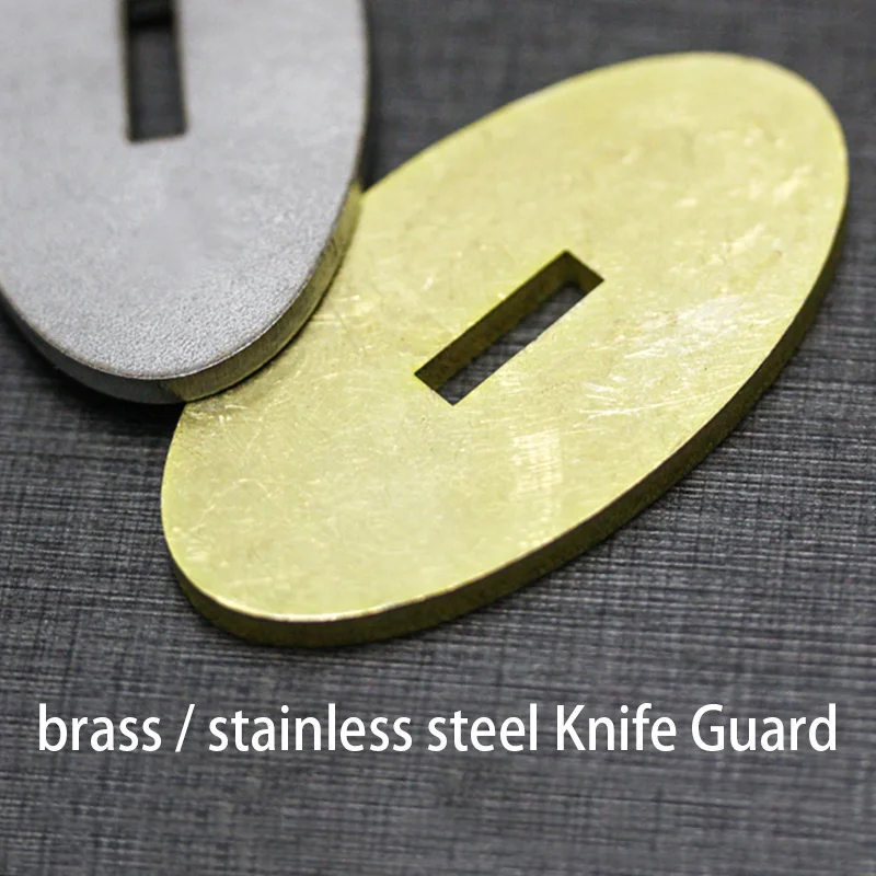 1piece brass / stainless steel Knife Guard for DIY Outdoor knife, kitchen knife Custom Making Handle Guard Bolster Parts