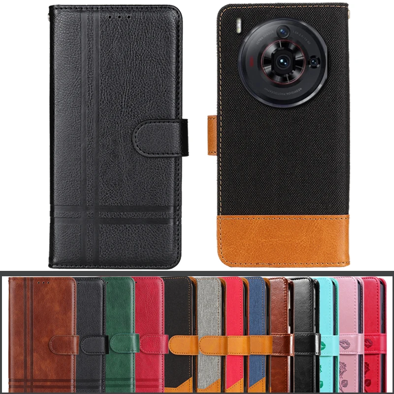 Luxury Wallet Leather For ZTE Nubia Z50S Pro Leather Flip Cover Card Phone Shell For Nubia Z50SPro Nubia Z50 SPro NX713J Coque