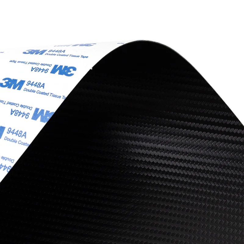 0.8 مللي متر بولي PU ألياف الكربون فو الجلود النسيج ذاتية اللصق للمفروشات الداخلية سيارة الجلود مبطن السيارات DIY الأقمشة
