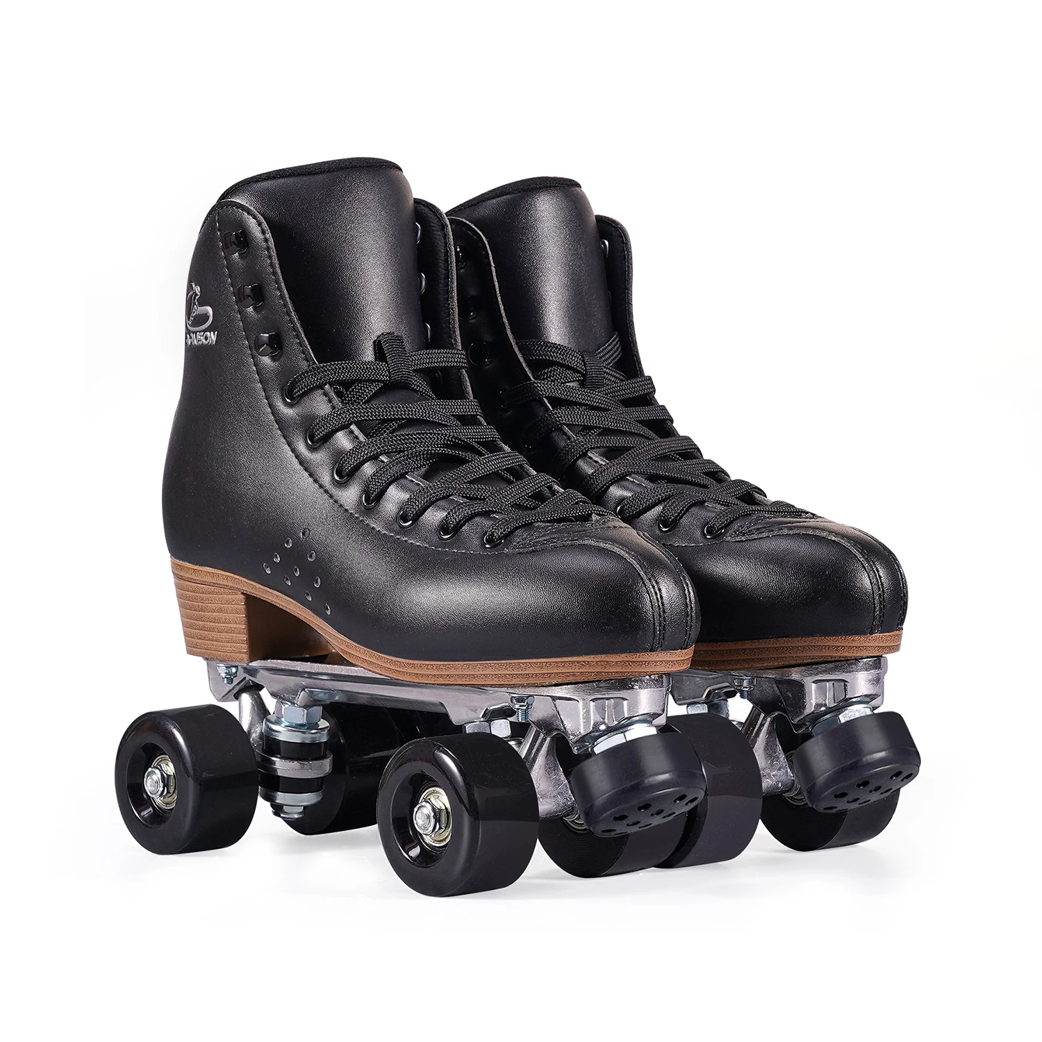 

Leather Quad Roller Skates High Quality professional Patines Skating Ice Rink Rental Roller Skates