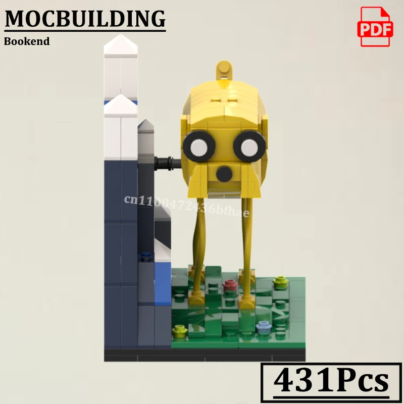 Bookend Blocks Model Desk Decor MOCBUILDING Creative Blocks Adventured Times Construction Bricks Toys Gift