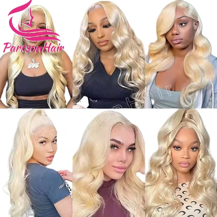 200% 613 شقراء HD باروكة من شعر طبيعي بدون صمغ قبل قطعها جاهزة للارتداء 4x4 5x5 السويسري الدانتيل إغلاق شعر مستعار 13x6 الدانتيل شعر مستعار أمامي مستقيم #5