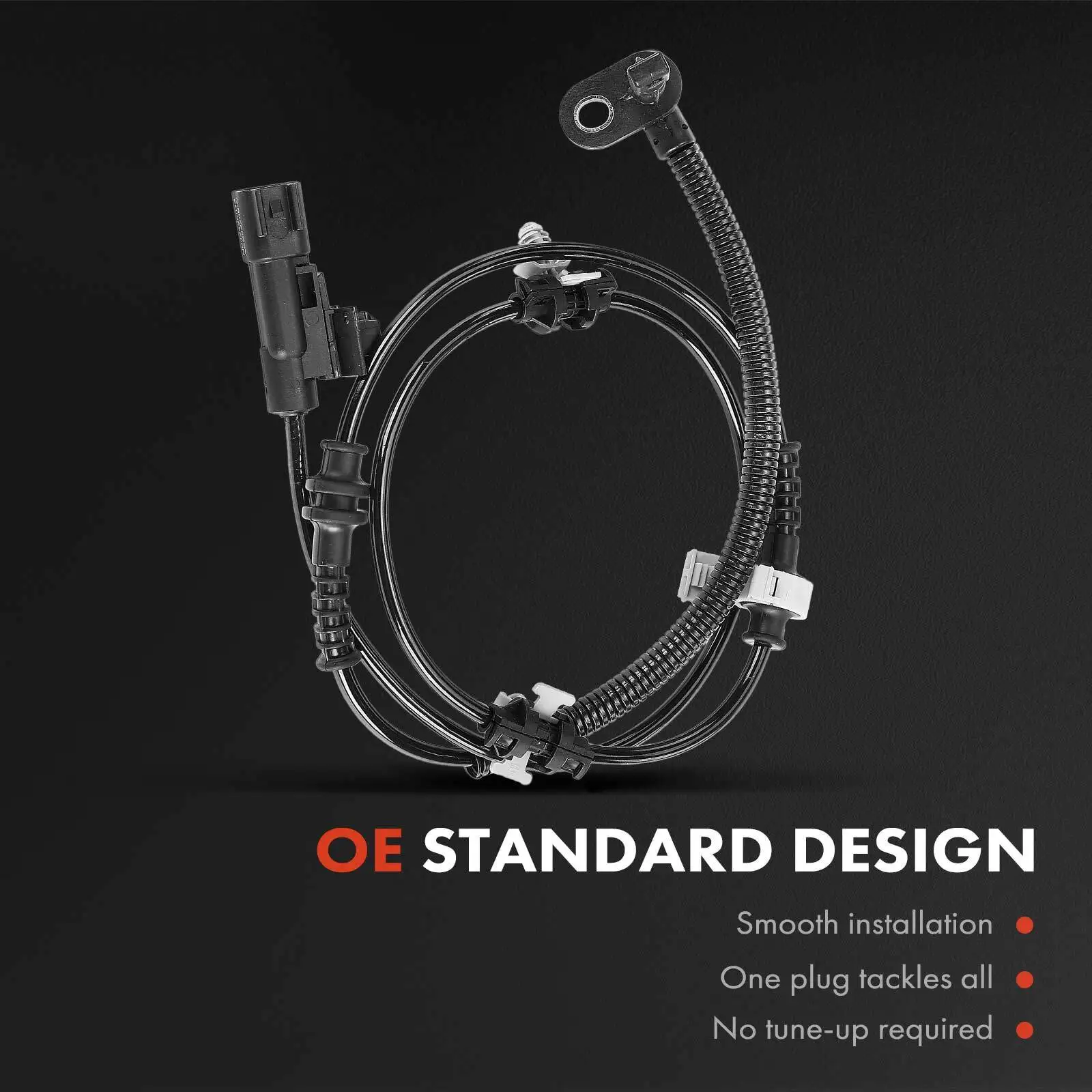 2 capteurs de vitesse de roue ABS côté conducteur et passager avant pour Chevy Volt 2016-2019 42686721