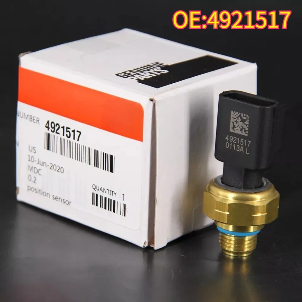 

Sensor de Presión de Combustible OEM 4921517 2T2906051E 2T290 6051E para Cummins ISX ISX11.9 ISX15