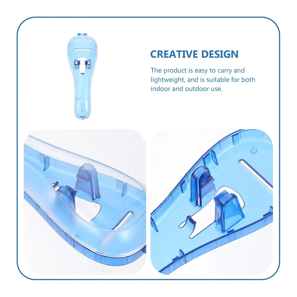 2Pcs Exquisite Workmanship Razor Storage Box Premium Pc Shaver Case Portable Travel Safety Razor Container Smooth Easy Clean