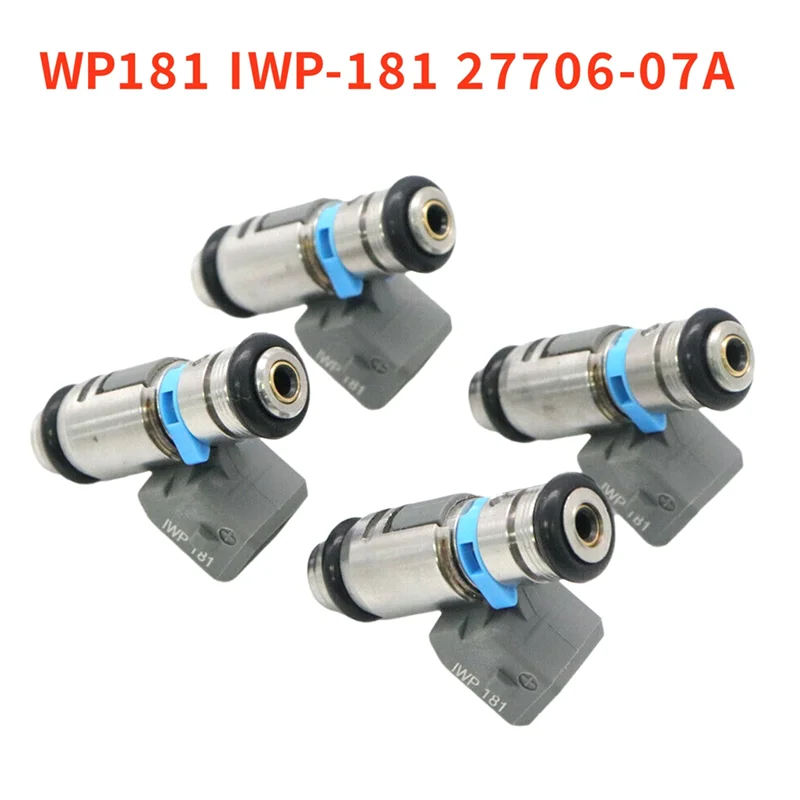 A80X-4Pcs 연료 인젝터 노즐 27706-07A IWP181 For -Davidson Sportster EFI Custom XL 883 1200 IWP-181 2770607 A