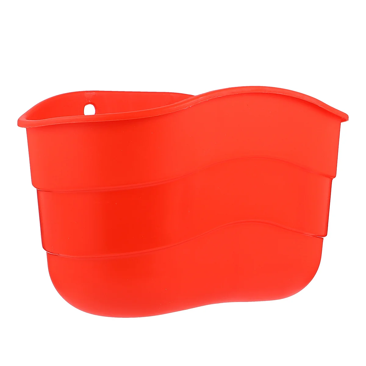 

1 pc Scooter Basket For Kids Plastic Hanging Bike Basket Front Handlebar Mount Children Bicycle Storage Red Lightweight