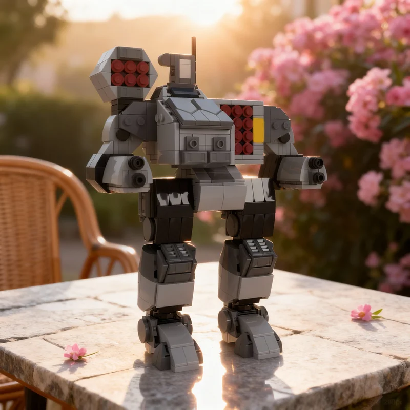 

847pcs MOC Hellspawn BattleMech Model Building Blocks Architecture Christmas Gifts Toy DIY Creative Education Idea Brick