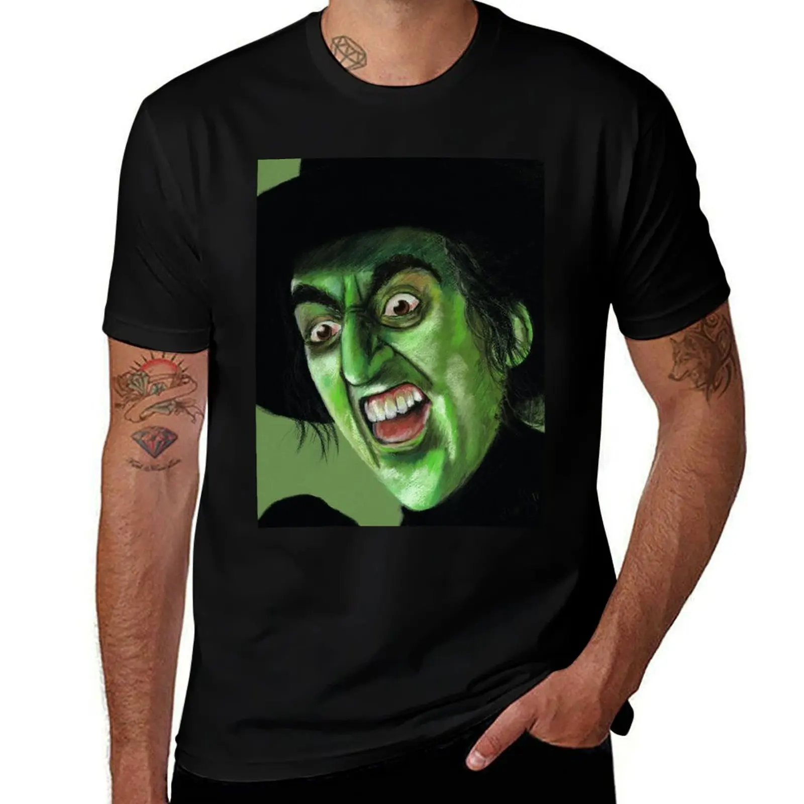 

Wicked Witch of the West T-Shirt boys whites graphic tee shirt anime clothes funny t shirts for men