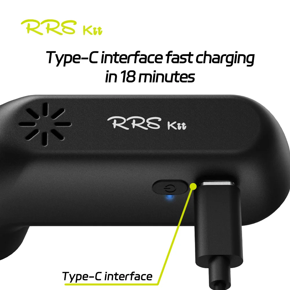 rrskit Mini Portable Bicycle Pump Rechargeable Air Inflator 100PSI MTB Road Bike Accessories for Bike Schrader Presta Tires