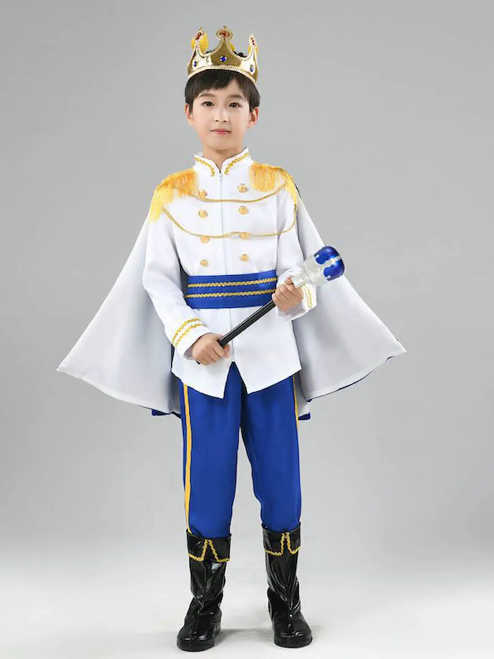 Halloween children role-playing king prince costumes fantasy European royal costumes Christmas gifts Halloween performance costu