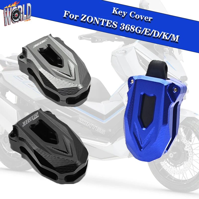 For ZONTES 368G 368E 368K 368D/M 2025 Modified Accessories Key Metal Shell Remote Control Protective Cover Key Protective Shell