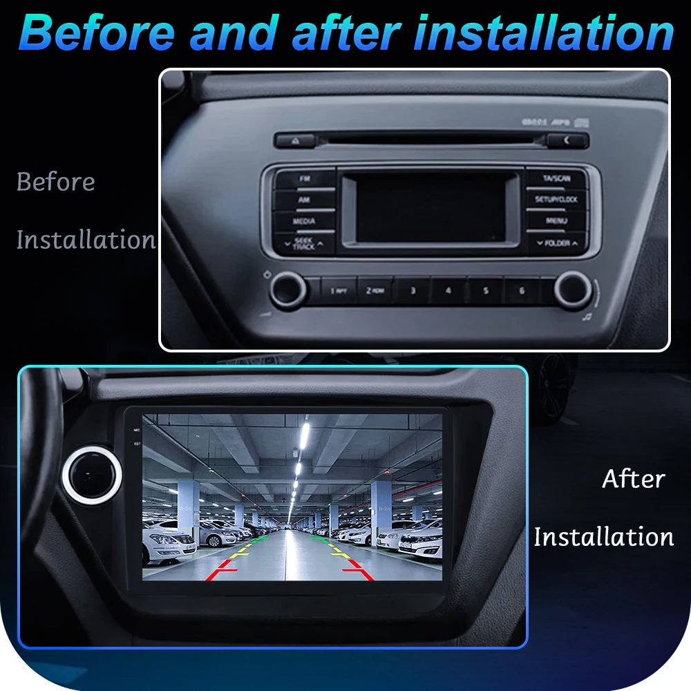 DSP Car Radio Android For Kia RIO 3 4 K2 2011-2016 GPS Navigation Wireless CarPlay Auto 2Din Lntelligent Multimedia Touch Screen