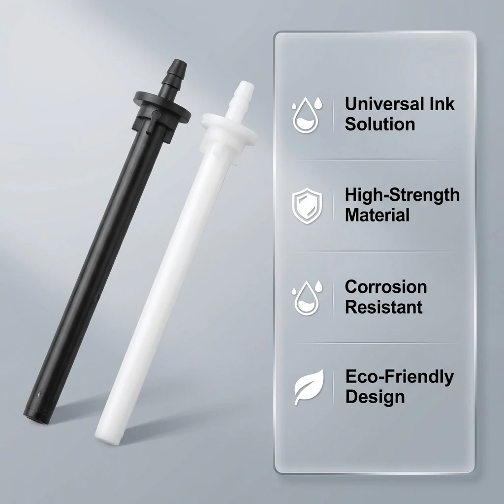 4  / 10  PCS Ink Duct for Eco-solvent Printer Cartridge Ink Supply System Output Tube CISS Pipe Connector