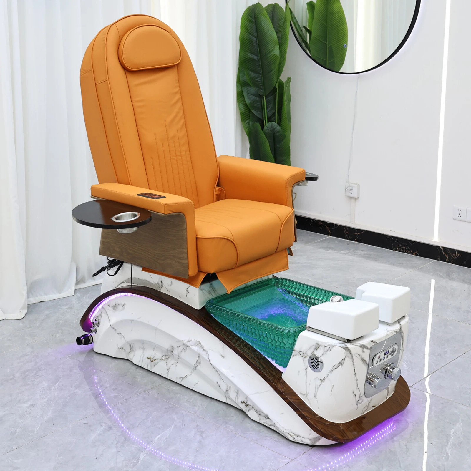 

Foot SPA Chair, Foot Massage and Soaking Chairs, Automatic Massage Chair, Foot bath Shop Commercial Furniture, Sofa Material
