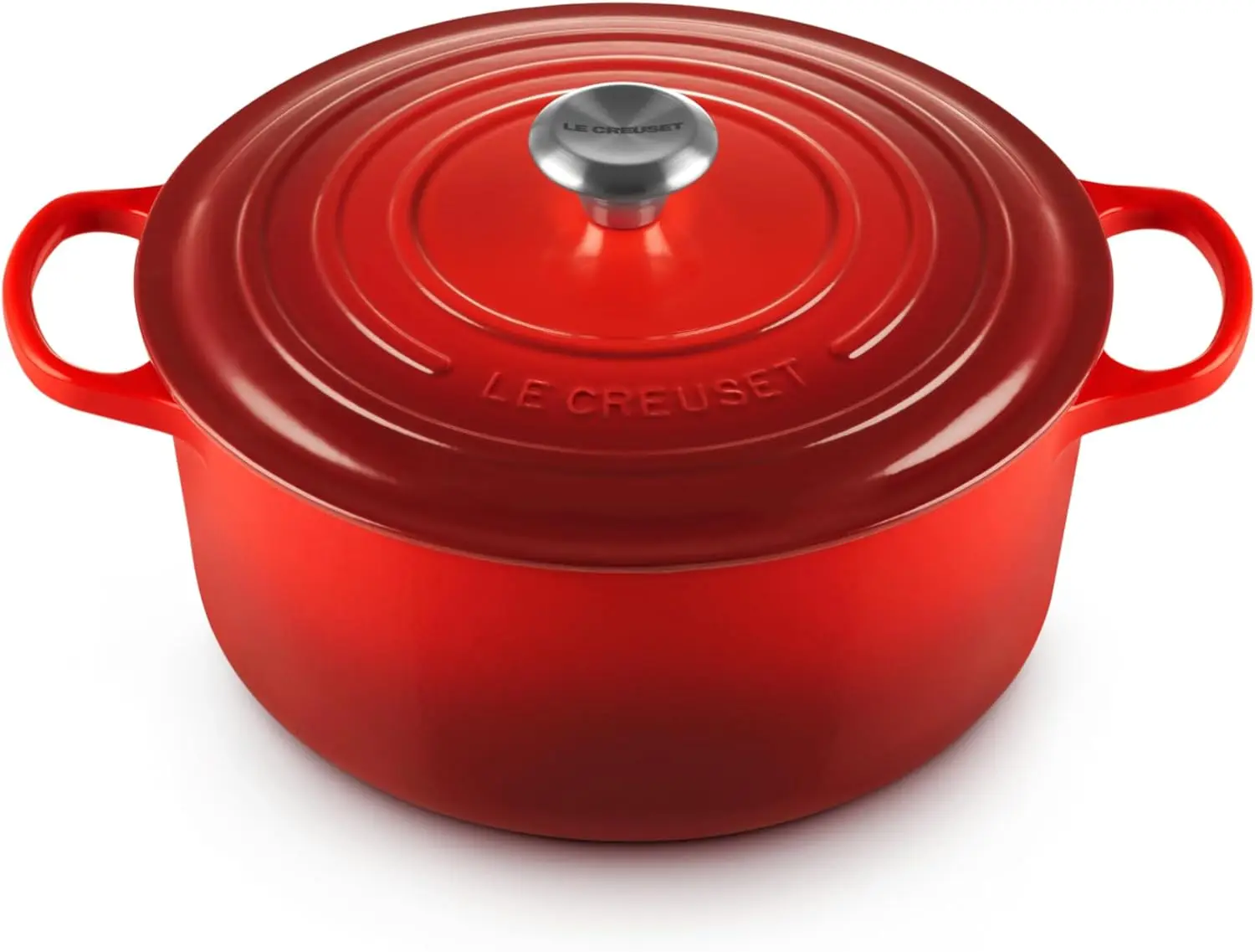 

Enameled Cast Iron Round Dutch Oven, 7.25 qt., Cerise