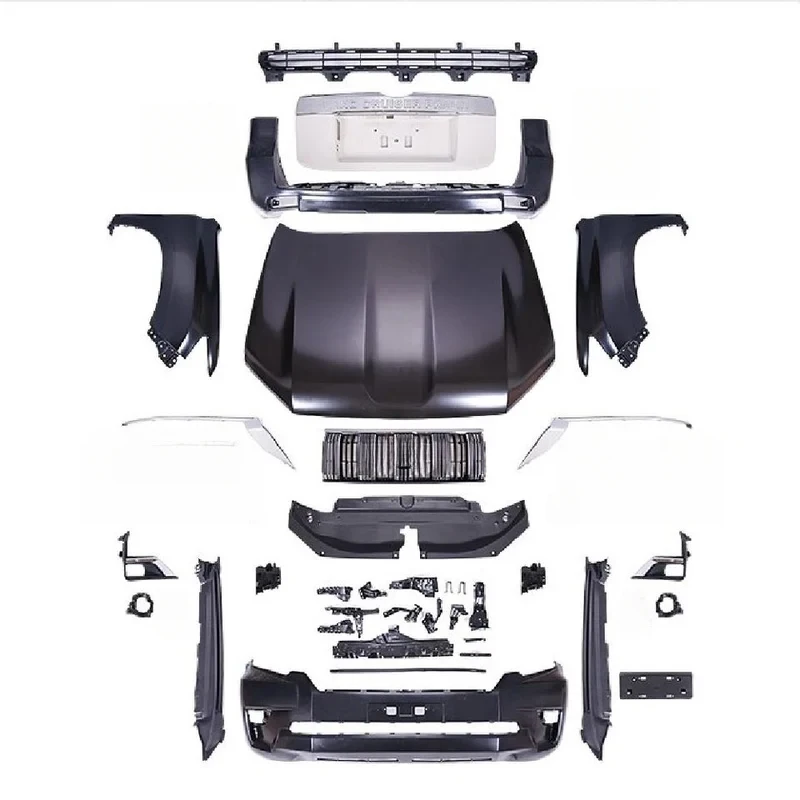 

Комплект для переоборудования кузова (бамперы) для Toyota Prado FJ150 2010-2017 в модель 2018-2020, новый