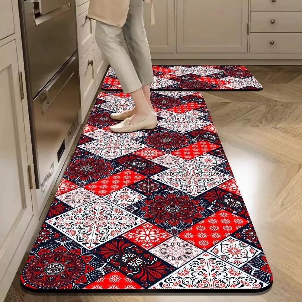 American-Style Ceramic Kitchen Rug Highly Absorbent And Easy To Clean New Model For Dining Room Floor Mat Latest Home Decoration