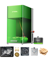 xTool F1 Ultra 20W Fiber & Diode Dual Laser Engraver, 10000mm/s Ultra Fast Laser Engraver