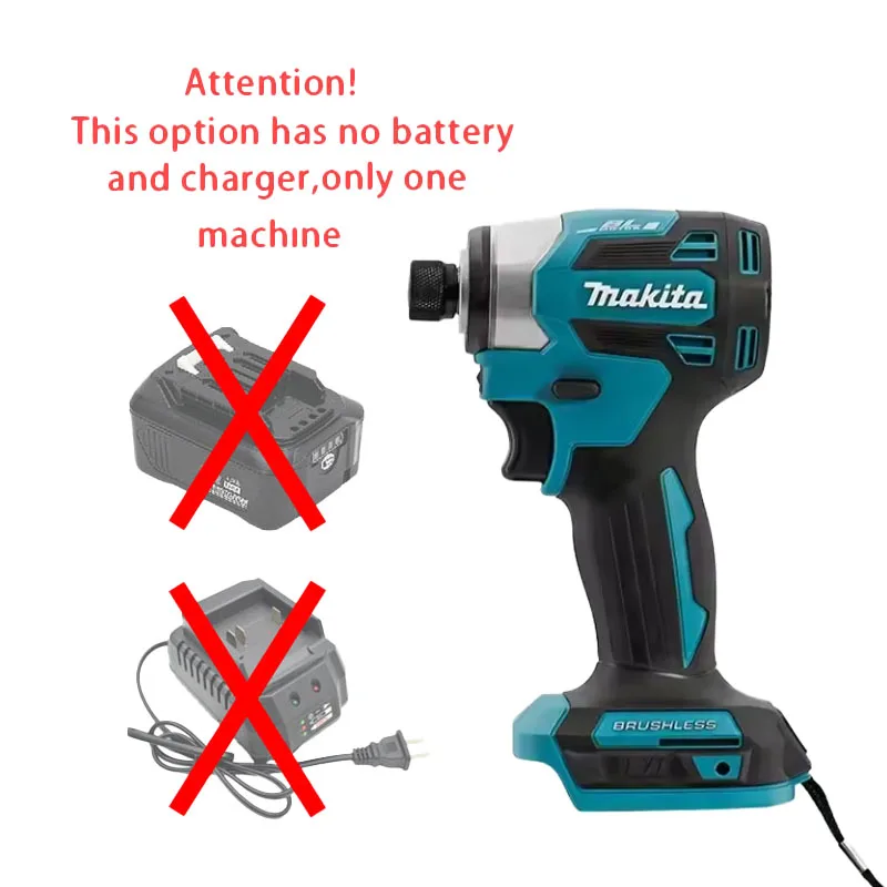 Makita DTD173 Cordless Impact Driver 1800RPM 180Nm Brushless Motor Electric Drill for Wood Bolt T-Mode Compatible with Makita Ba image 3