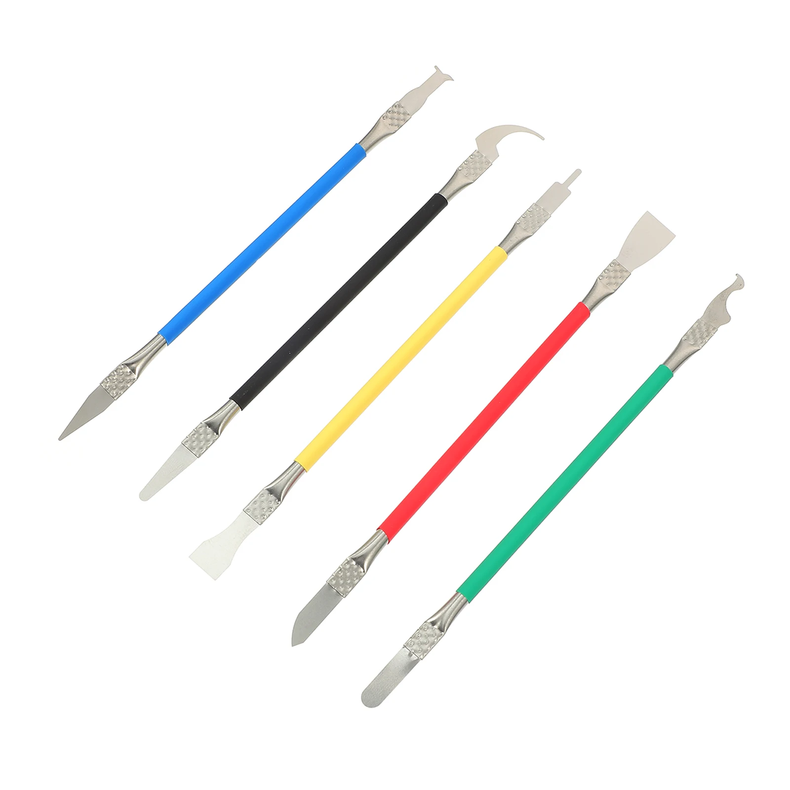

5 Pcs Repair Tool Kit for Phone Tablet Laptop Adhesive Remover Scrapers Prying Crowbar Opening Tools Lightweight Durable