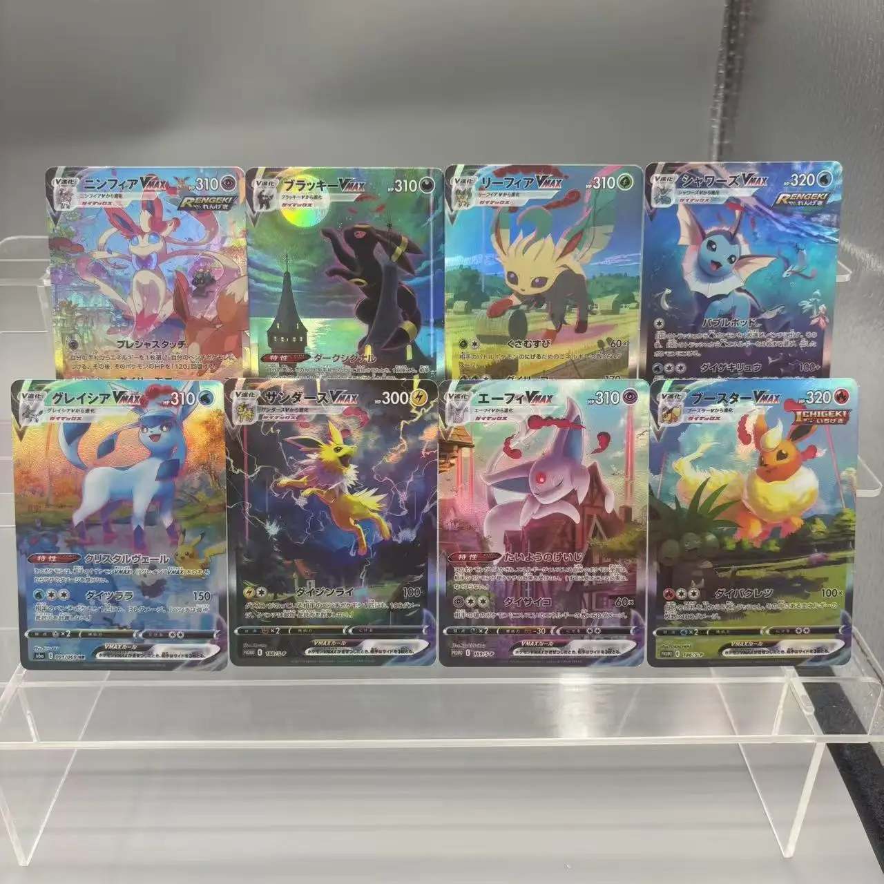 

8 шт./компл. Ptcg японский Umbreon флэш-карта Eevee Mew Charizard Giratina Lugia самодельная классическая коллекция аниме карты подарочная игрушка