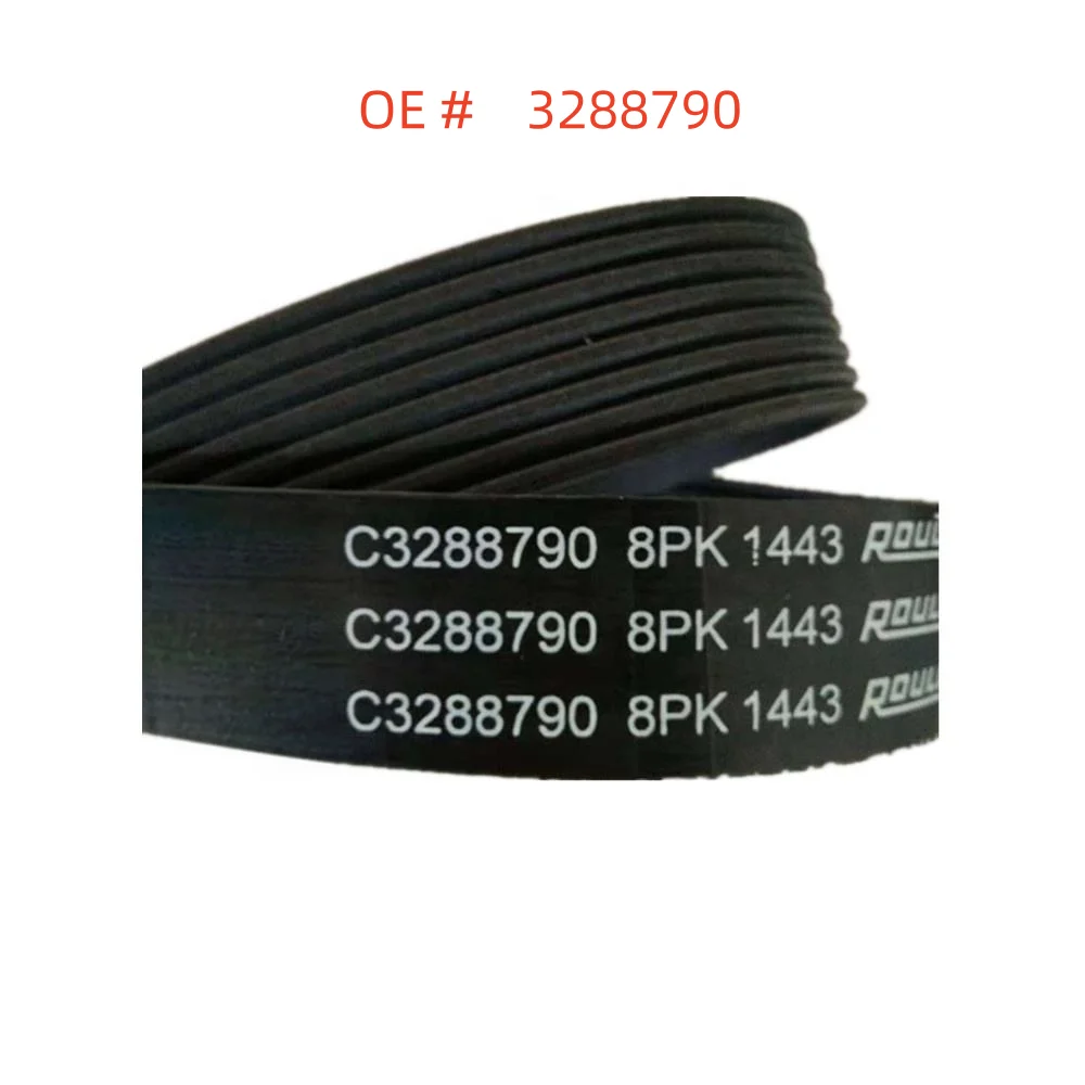 high quality new 3288790 QSB 5.9 AC 6BT 5.9 Diesel Engine Parts Fan Belt Generator Wind Belt for  Cummins
