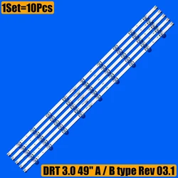 Tira de lámpara de retroiluminación LED para Innotek DRT 3,0 49 